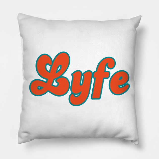 Miami LYFE!!! Pillow by OffesniveLine