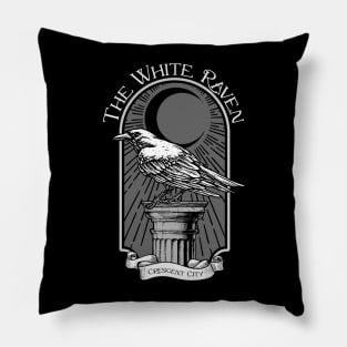 The White Raven Pillow