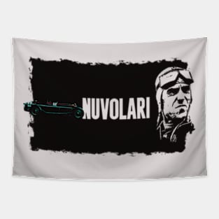 1935 German Grand Prix - Nurburgring - Tazio Nuvolari Tapestry