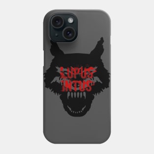 Lupus Intus, the wolf in you - Latin designer shirt Phone Case