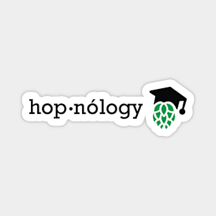 hop·nólogy Logo Flat Magnet