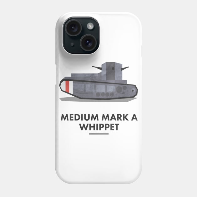 TANK Whippet Phone Case by Art Designs