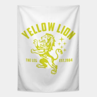 V Force Yellow Lion Crest Tapestry