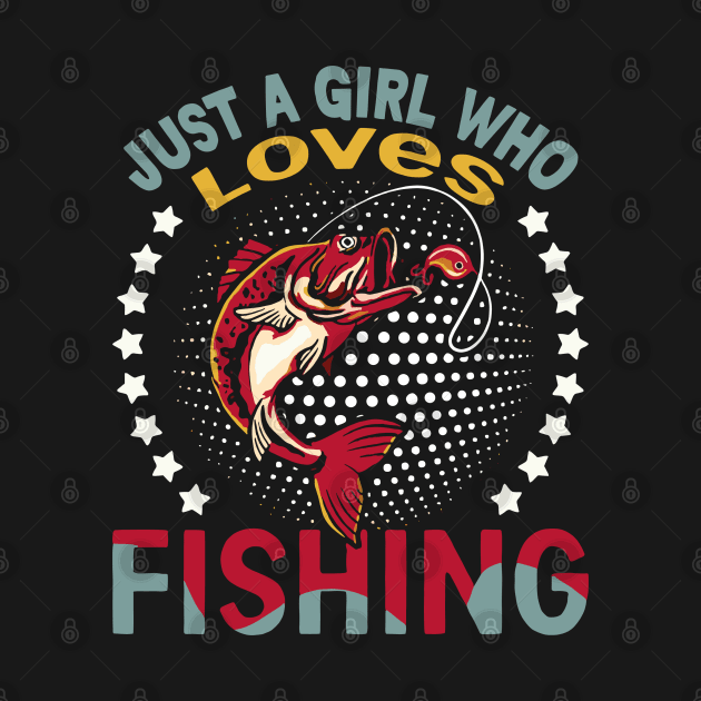 just girl who  loves  fishing by rhazi mode plagget