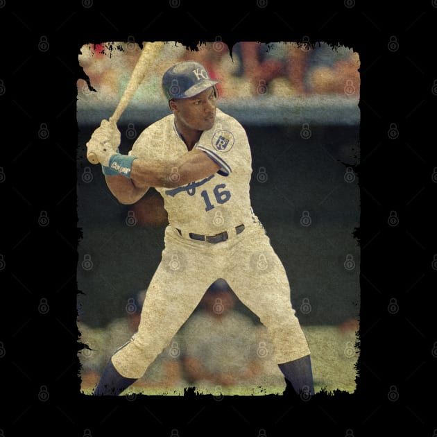 Bo Jackson in Kansas City Royals by PESTA PORA