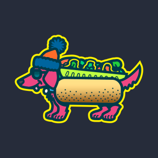 Da Chicago Shades Dog T-Shirt