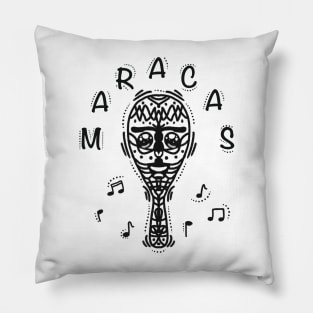 Maracas Mexicans Pillow