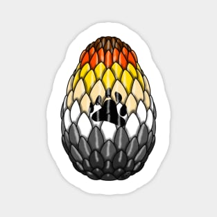 Bear Pride Dragon Egg Magnet