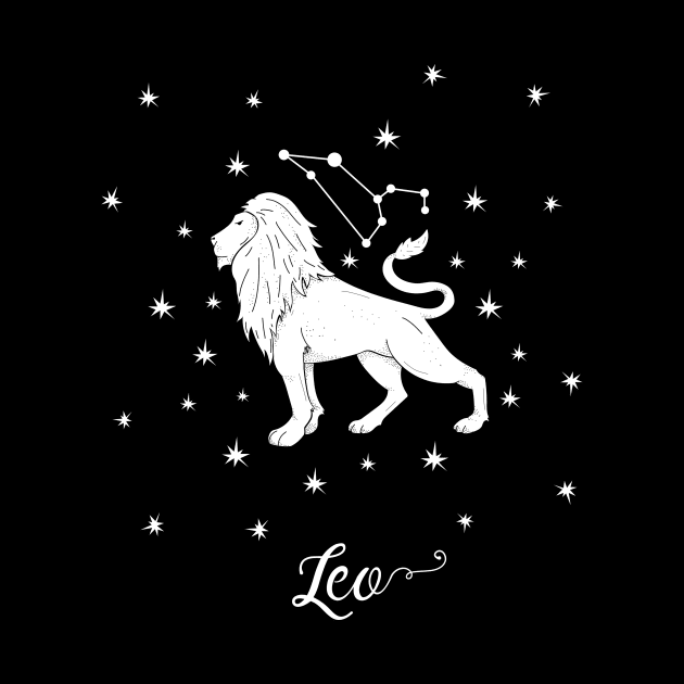 Leo Zodiac Sign Constellation by letnothingstopyou