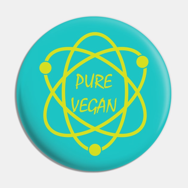 Pure Vegan Pin by JevLavigne