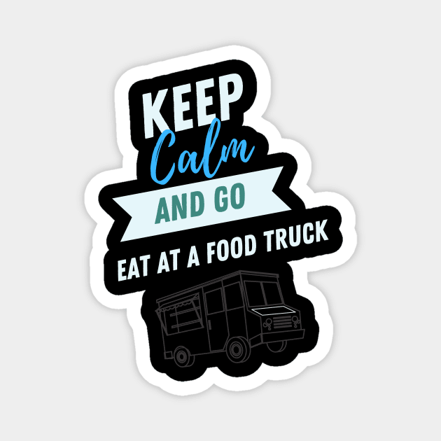 Food truck Magnet by Where's my food truck