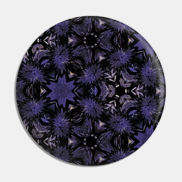 Purple Southwest Abstract Sunflowers Pin by Moon Art