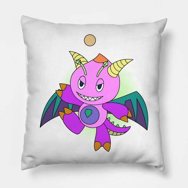 Dragon Chao Pillow by Firestorm Fox