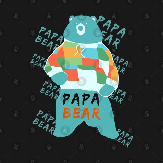 Cute Papa bear by Mimie20