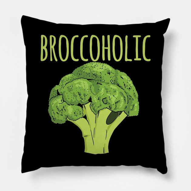 Broccoholic Pillow by maxdax