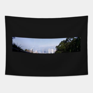 View Of Hongkong From Victoria Harbour Tapestry