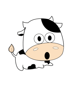 Moo Cow Moo Magnet