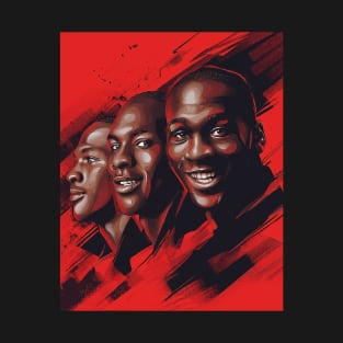 BASKETBALLART -   JORDAN FACE T-Shirt