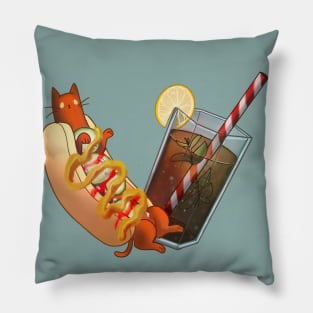 Menu 3 Hotdog and Lemonade Pillow