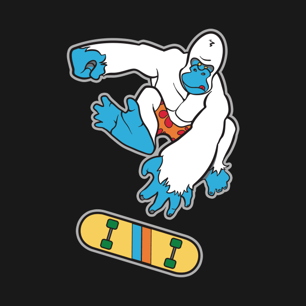 Kick-Flip Yeti by Seventoes