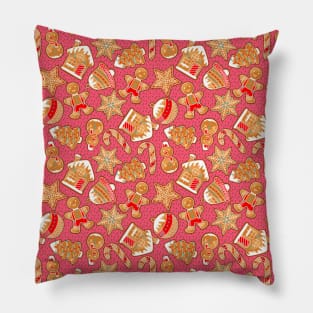 Gingerbread Christmas Delight Pillow