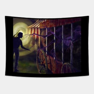 Chthonic Beast Tapestry