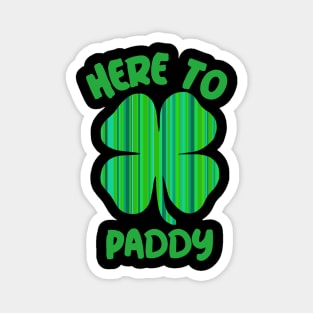 Four Leaf Clover - Funny St Patricks Day Quotes Magnet