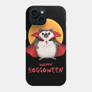 Happy Hoggoween Halloween Hedgehog Vampire Phone Case