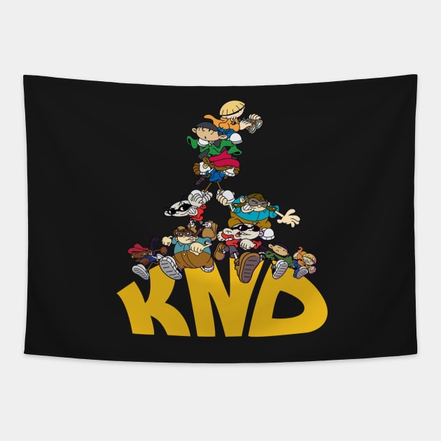 kids next door Tapestry by thebeatgoStupid