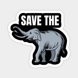 Save Elephants (Elephant) Magnet