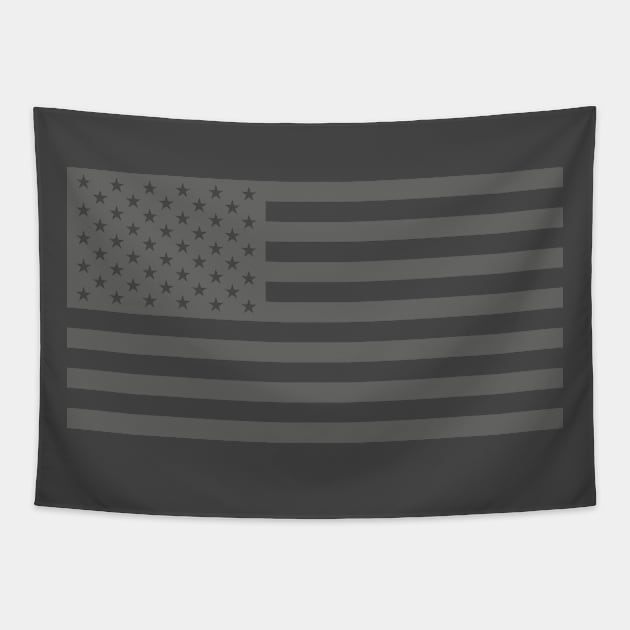 American Flag Tapestry by MetaModern