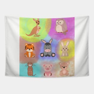 Hundred Acre Wood Friends Tapestry