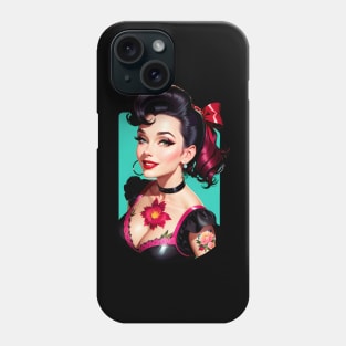 Rockabilly Girl 09 Phone Case