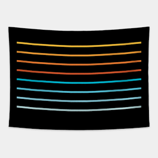 SUNSET GRID Tapestry