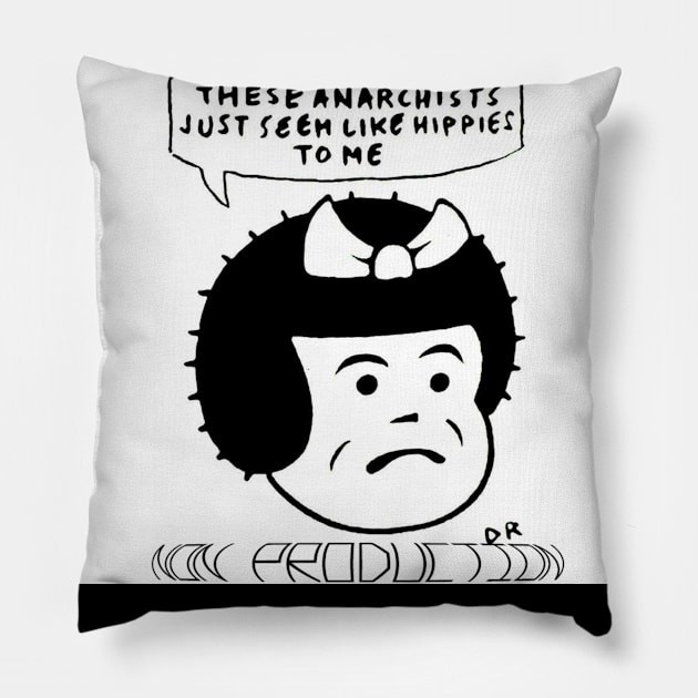 NON LOGO35 Pillow by N0NProduction