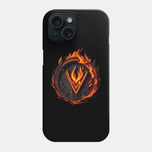 Burning V logo Phone Case