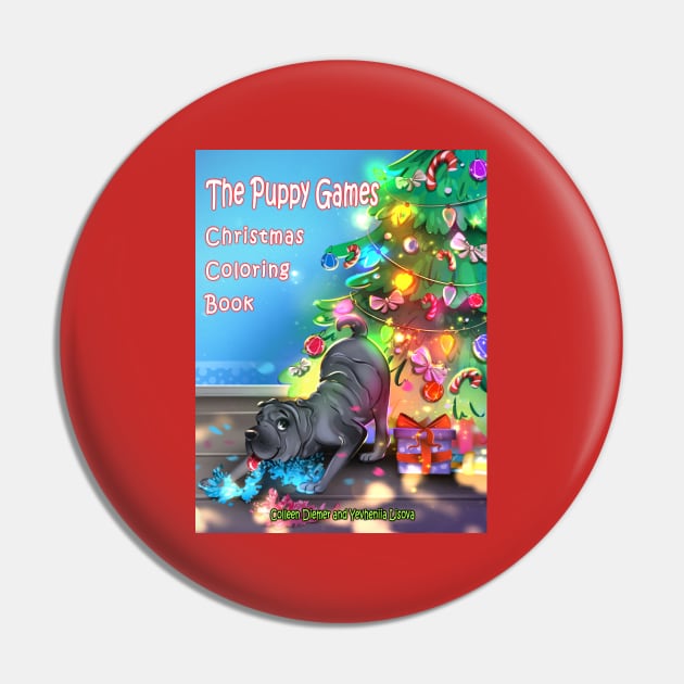 The Puppy Games Christmas Coloring Book Full Cover! Pin by Stitch's Puppy Games