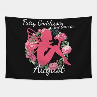 Fairy Goddesses Are Born In August Tapestry