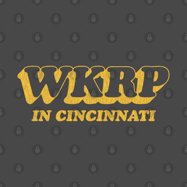 WKRP in Cincinnati Vintage Yellow v2 by Sayang Anak