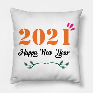Happy 2021 Pillow