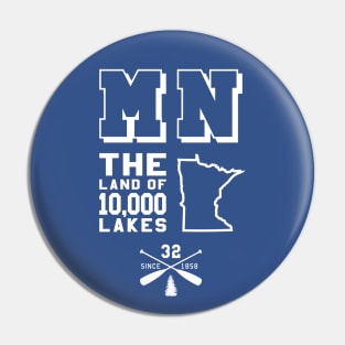 Minnesota MN Land of 10,000 Lakes Pin