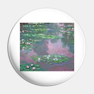 Waterlilies (1905) by Claude Monet Pin