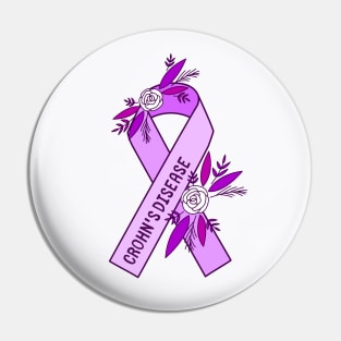 Crohn's Disease Awareness Pin