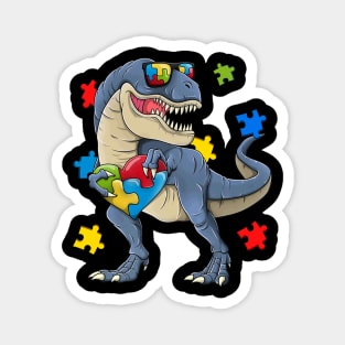 Dinosaur Autism Magnet