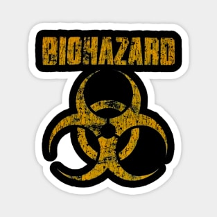 Vintage Biohazard Magnet