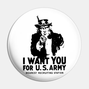 I WANT YOU FOR U.S ARMY Pin