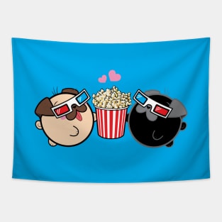 Poopy & Doopy - 3D Glasses Tapestry