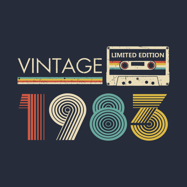 Vintage 1983 Limited Edition Cassette by louismcfarland