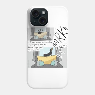 Dachshund Bark! - Sausage Prince Comics Phone Case