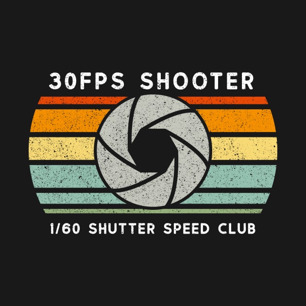 30FPS Shooter Vlogger Gift for Photographer Videographer by Slow Creative